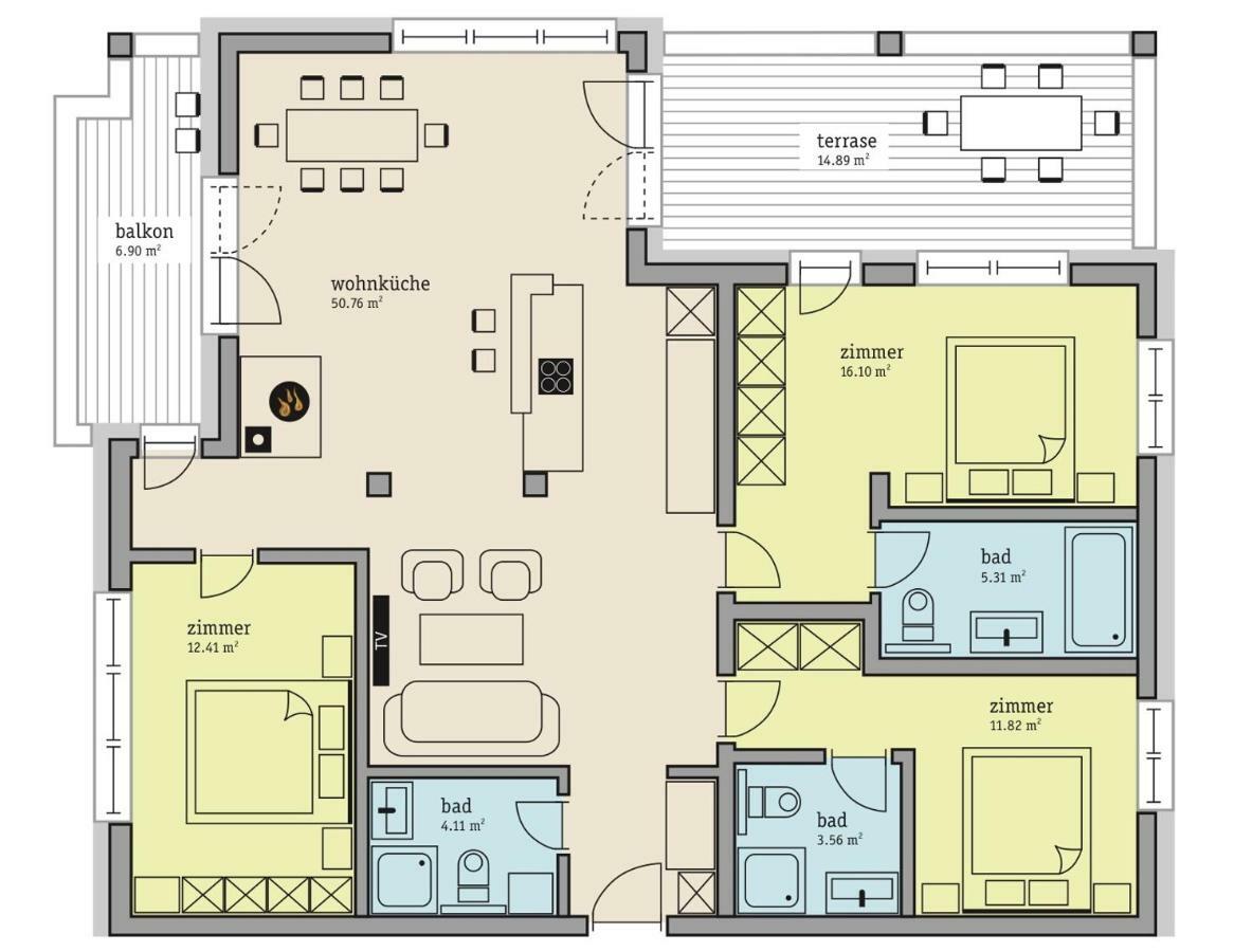 Апартаменты Kitzbuheler Alpen Penthouse Hollersbach Холлерсбах  Экстерьер фото